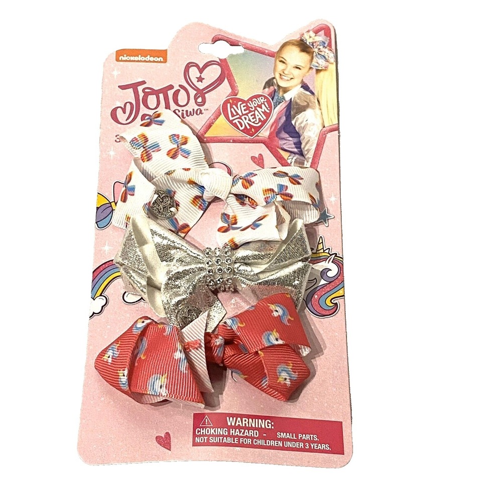 GIRLS‎ HAIR BOWS nickelodeon JOJO